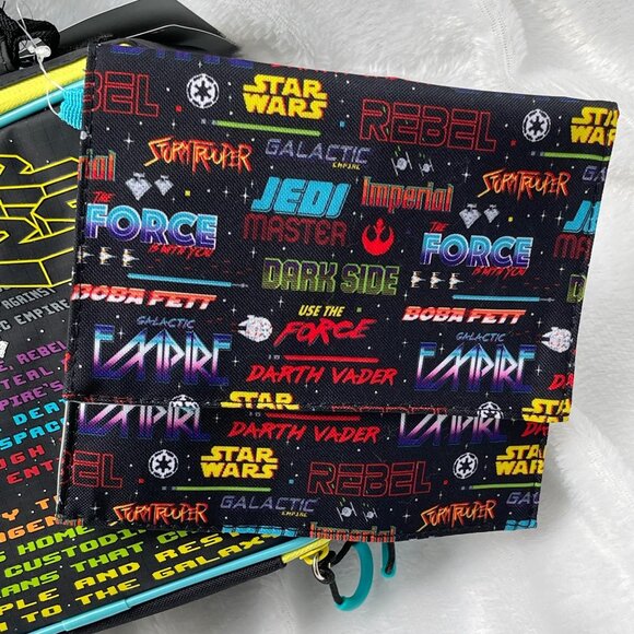 Disney Store Star Wars Lunch Box Tote with Sandwich Envelope - Picture 8 of 12
